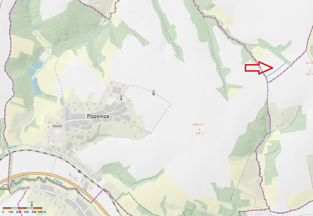 Prodej pole 2618 m²